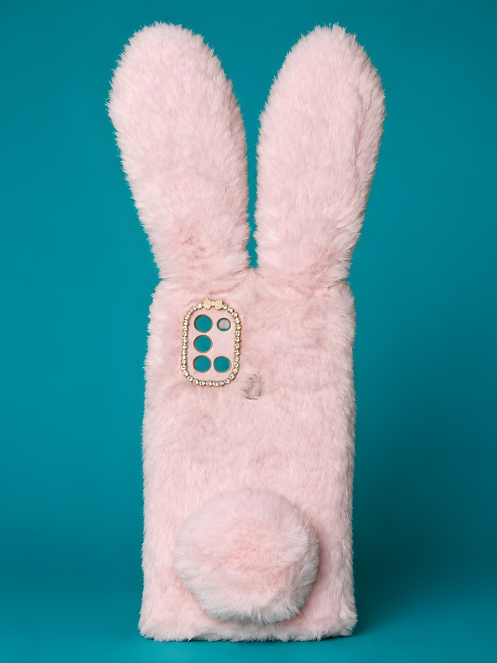 Samsung Galaxy Fuzzy Pink Bunny Case